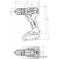 Дрель-шуруповерт Metabo BS 18 L BL Q 602327840 (без АКБ, кейс)