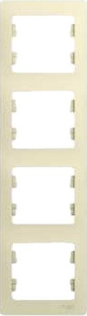 

Рамка Schneider Electric Glossa GSL000208 (бежевый)