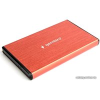 Бокс для накопителей 2.5" Gembird EE2-U3S-3-R (красный)