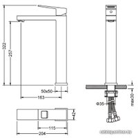 Смеситель Timo Briana 7111/00F (хром)
