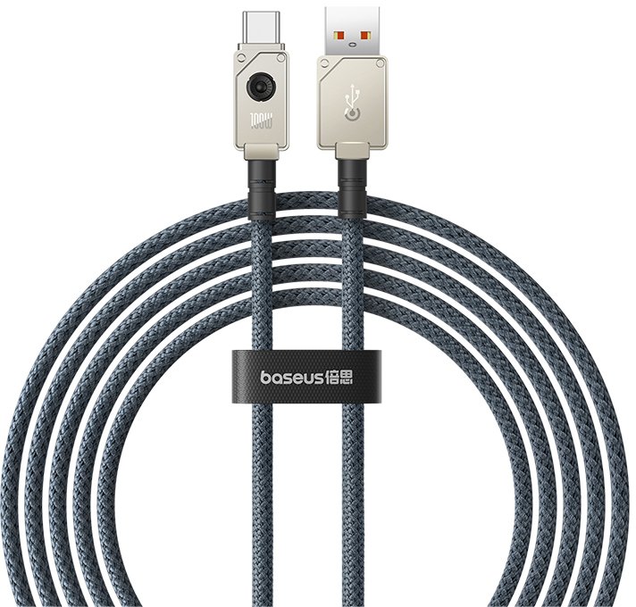 

Кабель Baseus Unbreakable Series USB Type-A - USB Type-C (2 м, белый)