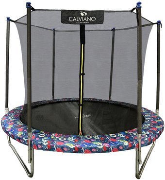 

Батут Calviano Smile 252 см-8FT INSIDE с внутренней сеткой складной