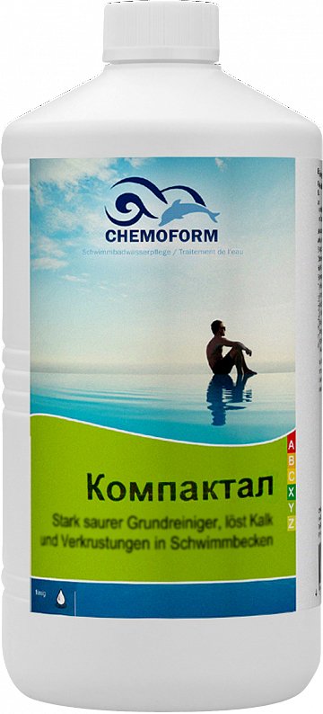 

Химия для бассейна Chemoform Компактал 1 л
