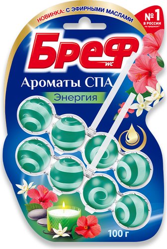 Средство для унитаза Bref Ароматы СПА Энергия 2x50 г