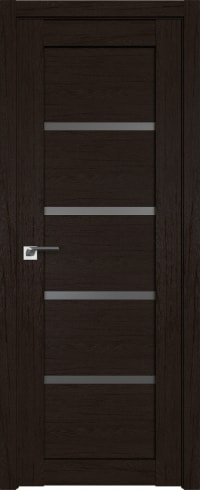 ProfilDoors 2.09XN L 80x200 (дарк браун, стекло графит)