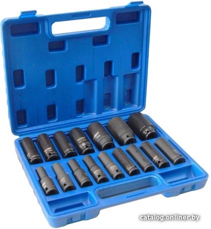Набор трещотка с головками ForceKraft FK-4169-5MPB (16 предметов)