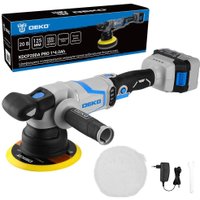 Полировальная машина Deko KDCP20DA PRO 081-1029 (с 1-им АКБ)