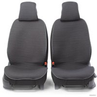 Накидка на автомобильное сидение Car Performance CUS-1042 BK (лен, черный)