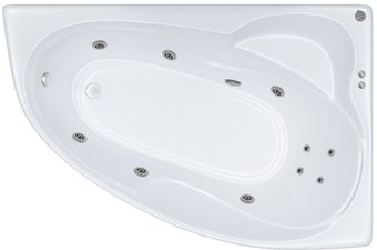 Ванна Triton Изабель гидромассажная 170x100R Стандарт