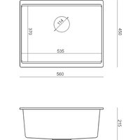 Кухонная мойка Quadron HQJ6045U7BLMU