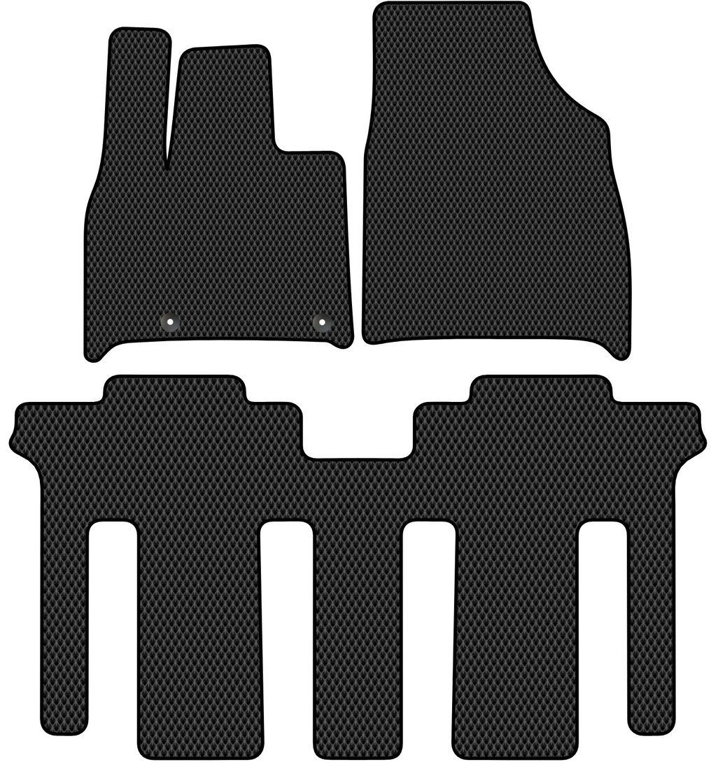 

Комплект ковриков для авто Alicosta GAC M8 II (минивэн,гибрид) 2022 - Н.В. (черный, ромб)