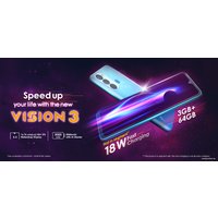 Телефон Itel Vision 3 2GB/32GB (синий)