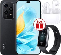 HONOR 200 Lite 8GB/256GB международная версия + HONOR CHOICE Earbuds X5 Lite + HONOR Band 9 за 20 копеек (полночный черный)