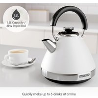 Электрический чайник Morphy Richards Venture White Pyramid 100134