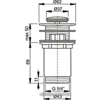 Донный клапан Alcaplast A391
