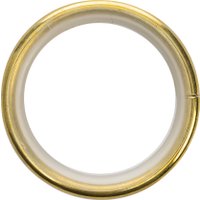 Карниз для штор Sundays Home Шайн Одеон 25мм однорядный (золото, 2.4м)