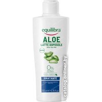 Молочко после загара Equilibra Увлажняющее молочко после загара с алоэ вера 200 мл