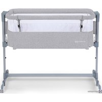 Приставная детская кроватка KinderKraft Neste Air (grey light melange)