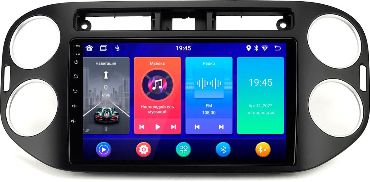 

USB-магнитола Incar ANB-8606 (для VW Tiguan 10-15)