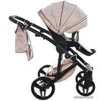 Универсальная коляска Junama Clermont (2 в 1, бежевый/рама черная)