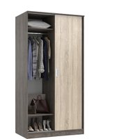 Шкаф-купе Кортекс-мебель Лагуна ШК01-00 (орех элия/дуб сонома)