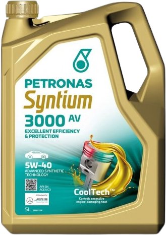 

Моторное масло Petronas Syntium 3000 AV 5W-40 5л