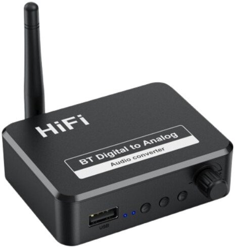 Аудиоадаптер USBTOP Bluetooth v5.1 RX B35 559558