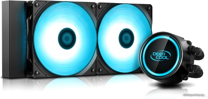 DeepCool GAMMAXX L240 v2 DP-H12RF-GL240V2 систему жидкостного