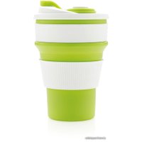 Термокружка Xindao P432.607 350 мл (зеленый/белый)