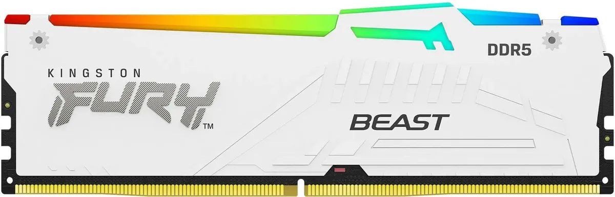 

Оперативная память Kingston FURY Beast RGB 16ГБ DDR5 5200 МГц KF552C40BWA-16