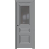 Межкомнатная дверь ProfilDoors 2.39U L 60x200 (манхэттен, стекло графит)