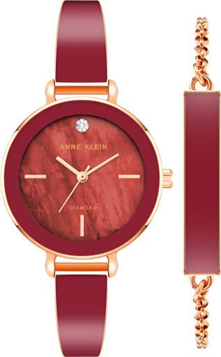 

Наручные часы с украшением Anne Klein 3620BYST