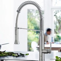 Смеситель Grohe K7 (сталь) [31379DC0]