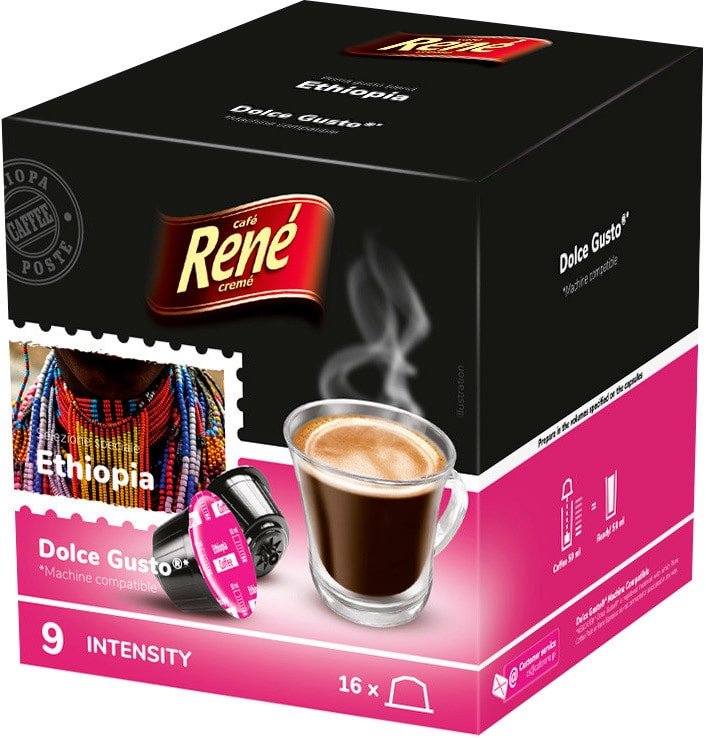 

Кофе в капсулах Rene Dolce Gusto Ethiopia 16 шт