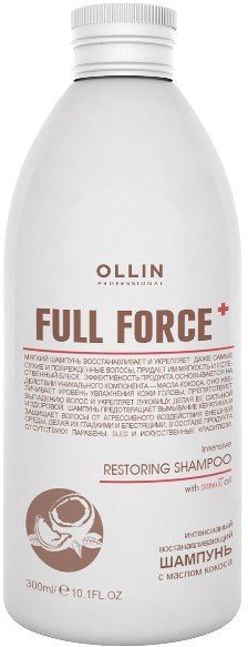 

Шампунь Ollin Professional Intensive Restoring восстановление с маслом кокоса 300 мл
