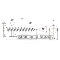 Шуруп ЕКТ CV010335M