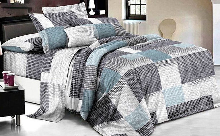 

Постельное белье Бояртекс № 6909-8 S/P 2сп с европростыней (креп-жатка)