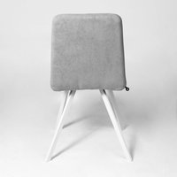 Стул Мамадома Rommy (b20 Silver Lux/белый)