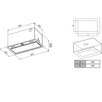 Кухонная вытяжка Haier HVX-BI664GBX