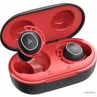 Наушники AccesStyle Fiesta TWS (черный/красный)