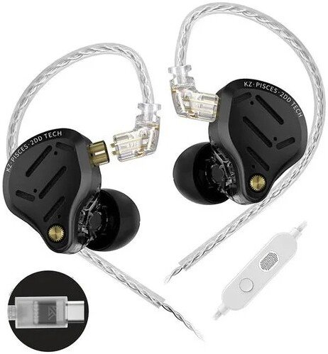 Наушники KZ Acoustics Pisces Standard Version USB Type-C (с микрофоном)