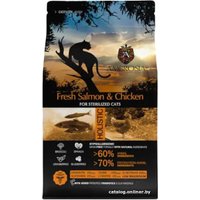 Сухой корм для кошек Ambrosia Adult Sterilized Fresh Salmon & Chicken (для стерилизованных с лососем и курицей) 5 кг