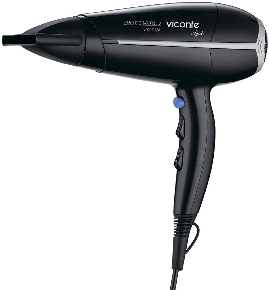 

Фен Viconte VC-3750 (черный/серый)