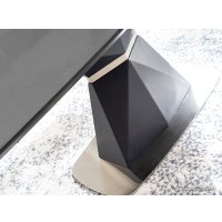 Кухонный стол Signal Cortez 160/210x90 (серый/антрацит матовый)