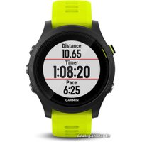 Умные часы Garmin Forerunner 935 HRM-Tri (черный/зеленый)