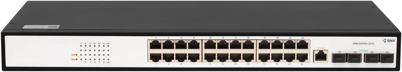 

Управляемый коммутатор уровня 2+ SNR SNR-S5110G-24TX