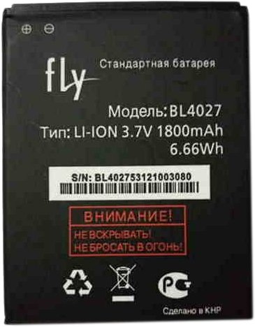 

Аккумулятор для телефона Fly IQ4410 Quad Phoenix [BL4027]