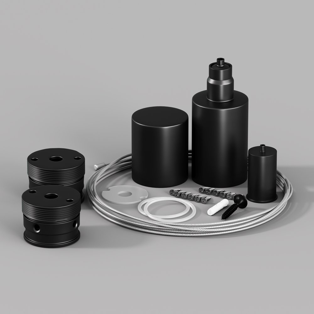 

Подвес для неона Maytoni Nemo D25 черный 20309