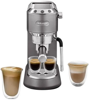 

Рожковая кофеварка DeLonghi Dedica Arte EC885.GY