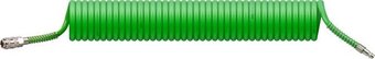 Спиральный шланг ECO AHU-108 (зеленый, 8 мм, 10 м)